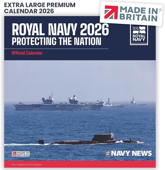 Imagen de ALLTRADE Calendar 2026 Royal Navy Official en OfertitasTOP