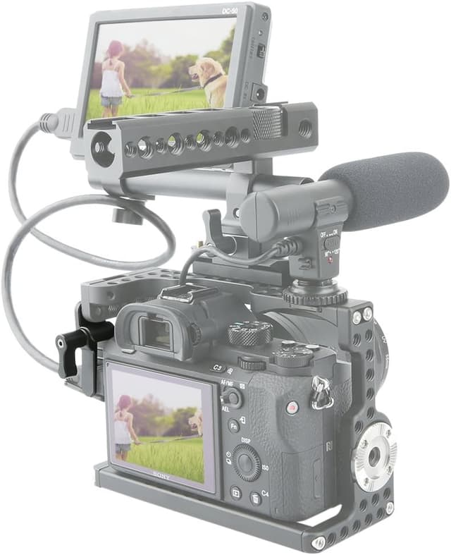 Thumbnail 6 de NICEYRIG HDMI Clamp for Sony A7 Cage