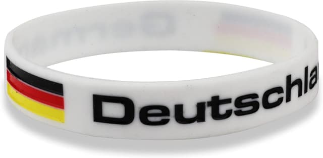 Detalle 2 de Country flag silicone bracelet 202 mm