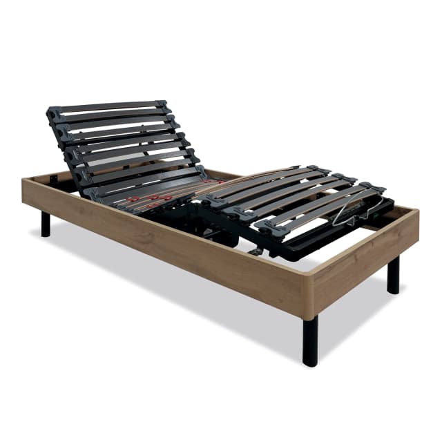 Detalle de Pardo Ceres Plus somier articulado 5 planos