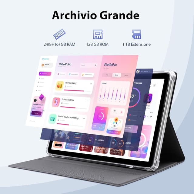 Detalle de Tablet Android 15 10 pollici K80G