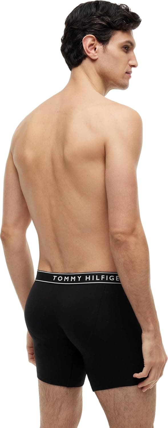 Detalle 2 de Tommy Hilfiger Boxer Homme : un basique en coton au style Tommy