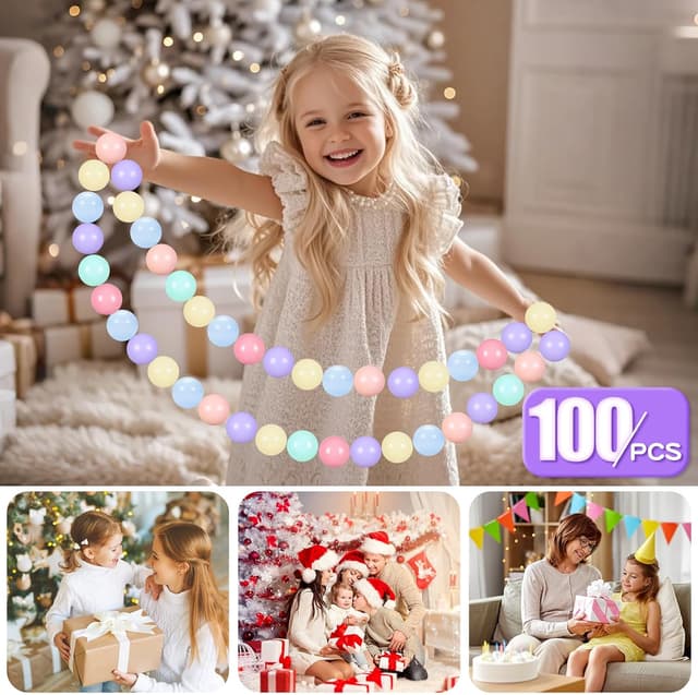 Detalle de GOGOSO Ball Pit Balls for Toddlers (Crush-Proof, Non-BPA & Non-Phthalate), 2.15-Inch Set