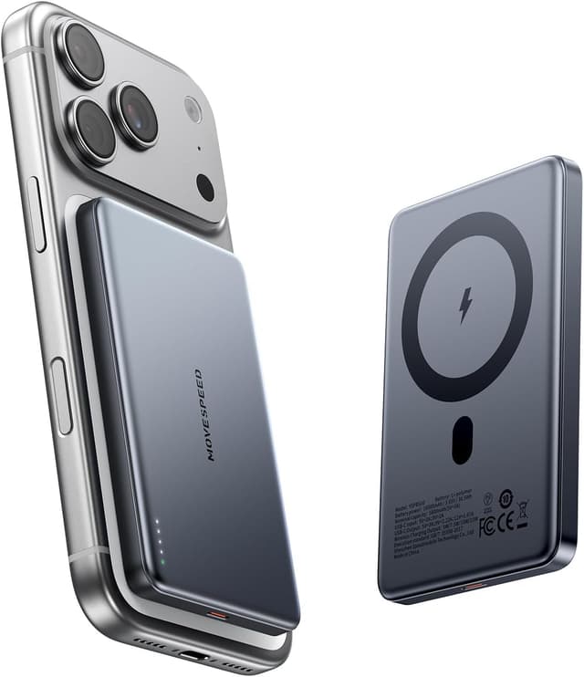 Detalle de MOVE SPEED MagSafe Power Bank 10000mAh