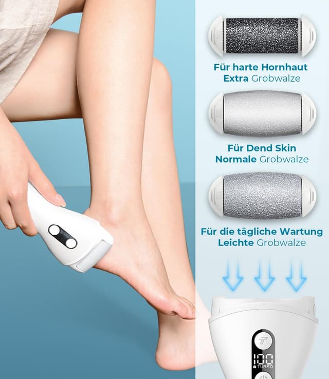 Detalle 1 de PRITECH 1138T Hornhautentferner 2000 mAh 🦶