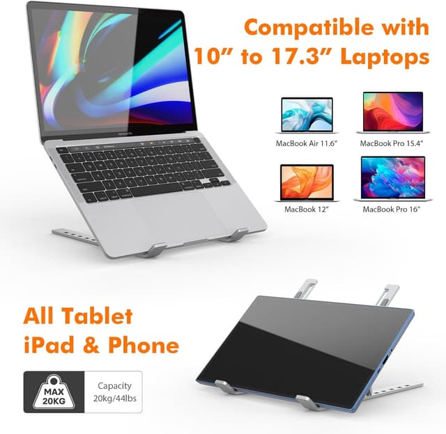 Thumbnail 3 de GRIFEMA GB1054 support ordinateur 10–17,3