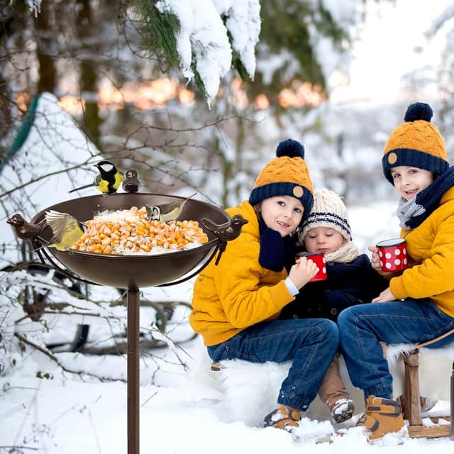 Thumbnail 6 de Giyiprpi Metall Vogelbad Garten 147x25 cm