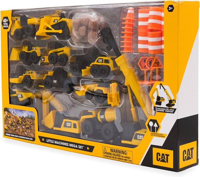 Detalle 1 de CAT Little Machines Mega Set 40+ pieces