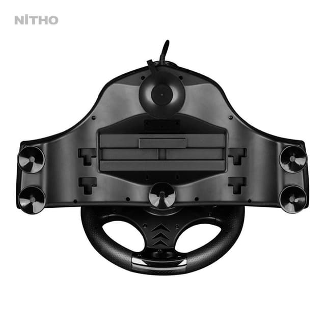 Detalle de Nitho Drive Pro V16: volante de carreras con pedales para PC, PS4, Xbox y Switch
