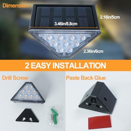 Thumbnail 3 de CILIENG Lampe solaire extérieur IP67, 6 pièces ⚡