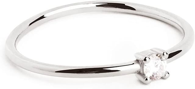 Imagen de SINGULARU Anello Single Spark Argento 18 💍 en OfertitasTOP