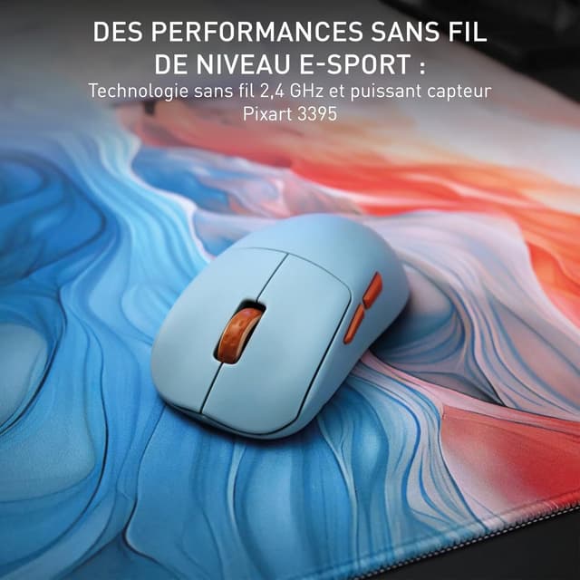 Detalle 2 de CHERRY XTRFY M68 Wireless souris gaming 2,4 GHz
