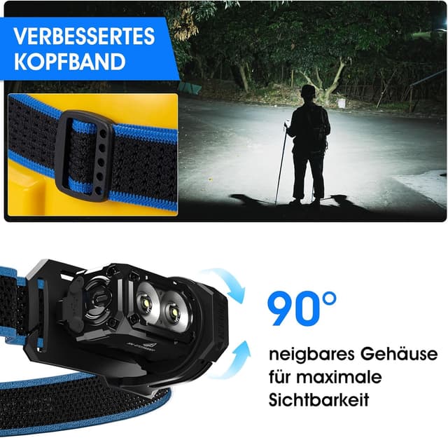 Thumbnail 1 de WUBEN Support phare réglable E7