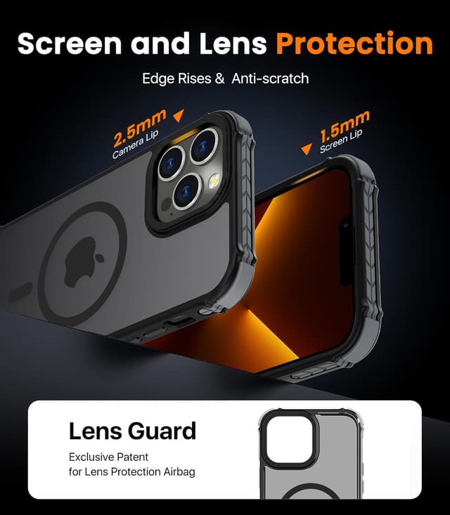 Thumbnail 6 de DEERLAMN Magnetic Case iPhone 15 Pro Max