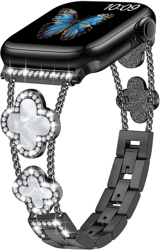 Detalle de Sixmoat Straps Bling Bracelet for Apple Watch 44mm