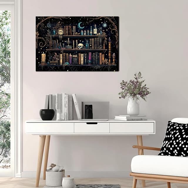 Thumbnail 4 de KFYMP Practical Magic 16x24 Witchy Wall Art 🖼