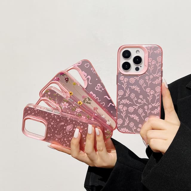 Thumbnail 3 de ZTOFERA Rosa Hülle iPhone 15 Pro