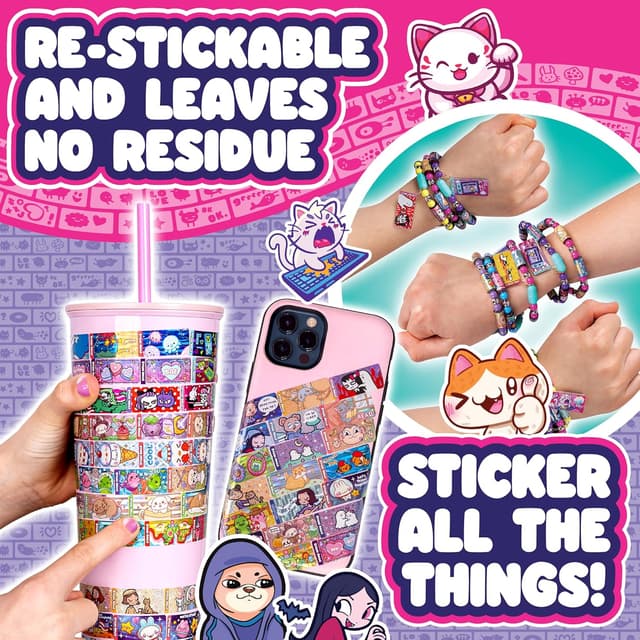 Thumbnail 5 de Sky Castle STICKI Rolls Sticki Station 320 stickers