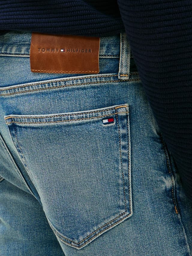 Detalle de Tommy Hilfiger Slim Straight Denton Kai Blue