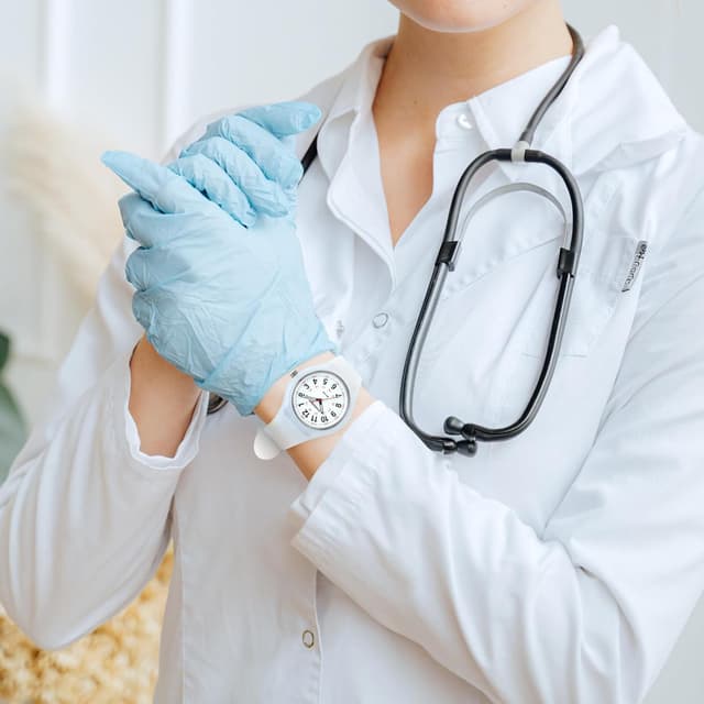 Thumbnail 6 de PINDOWS Analoge Quarzarmbanduhr mit Silikonband für Damen – leuchtendes Zifferblatt, wasserfest bis 50 m