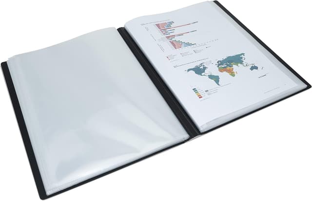 Detalle de Rapesco 1651 Germ-Savvy Antibacteriano 50 fundas