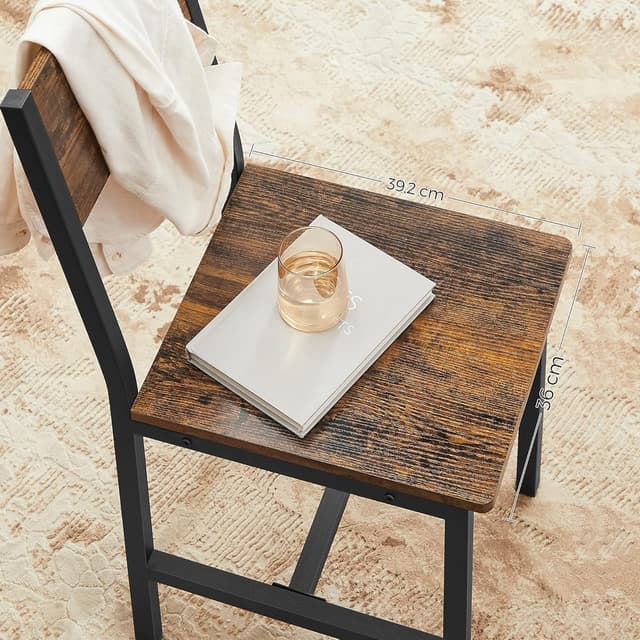 Thumbnail 6 de Set 2 sedie VASAGLE LDC092B01V1