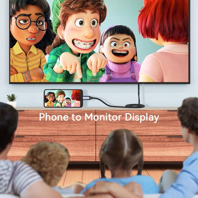 Detalle 2 de USB-C to DisplayPort Cable (6FT/1.8m) with 4K@60Hz for USB-C devices