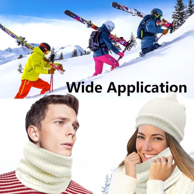 Thumbnail 4 de ehsbuy Fleece Neck Warmer Snood