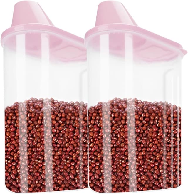 Detalle de TOWEAR 2-Pack Airtight Dog Food Containers 2.5L