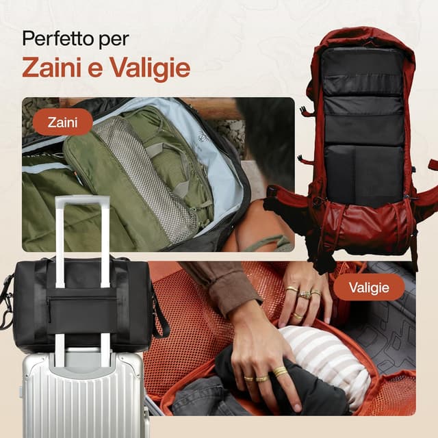 Detalle 2 de Travel Dude Travel Dudes organizer 7 cubi da viaggio