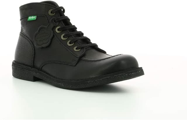 Detalle de Kickers KICKSTONER en noir : derbies homme pour un style sobre et durable