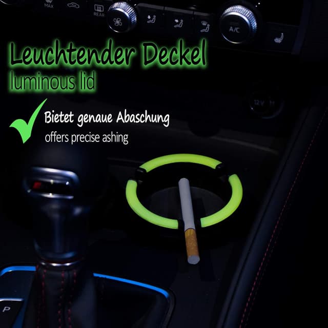 Thumbnail 1 de com-four® Cenicero para exterior 8 cm