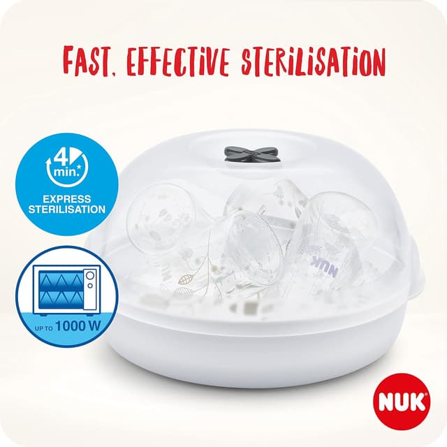 Detalle 2 de NUK Micro Express Plus microwave steriliser