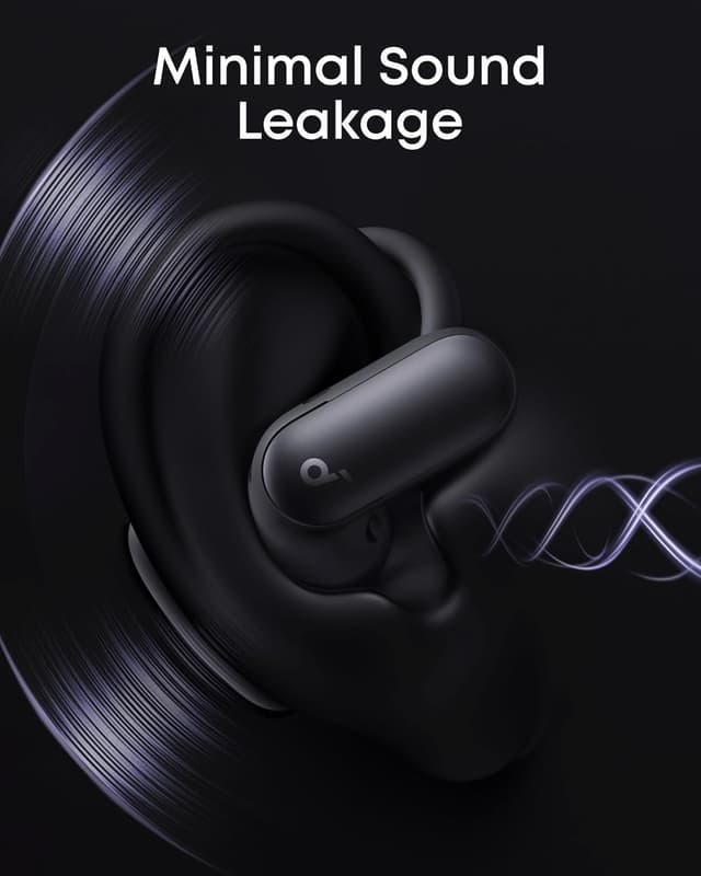 Detalle 2 de soundcore AeroFit 2 Pro by Anker 2-in-1 Hybrid Earbuds with Awareness & Focus modes