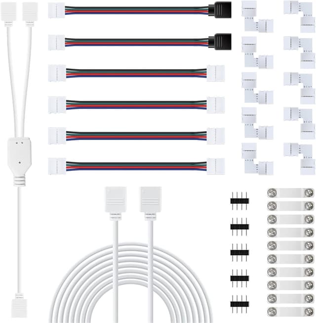 Imagen de LED Strip Verbinder 10 mm RGB 5050 4-polig en OfertitasTOP