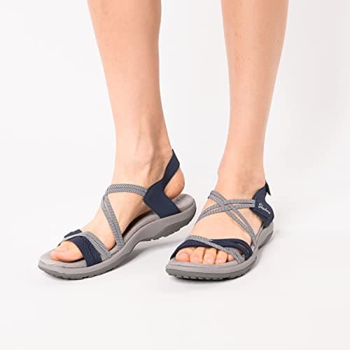 Detalle 2 de Skechers Reggae Slim, sandalias mujer 39