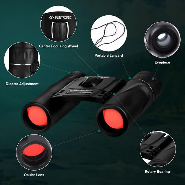Thumbnail 2 de Flintronic Mini binocolo 40x22 HD