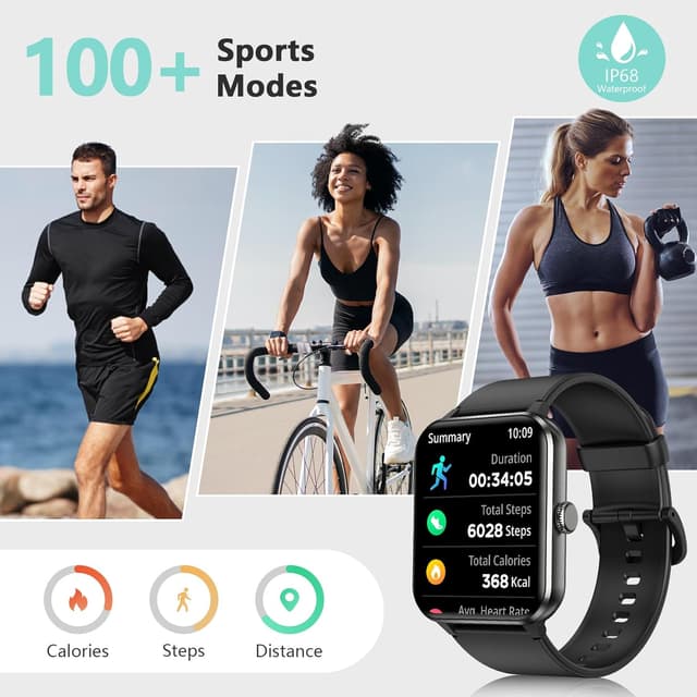 Detalle 2 de Blackview 2026 fitness smartwatch 100+ modes