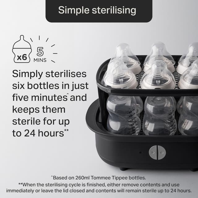 Thumbnail 2 de Tommee Tippee Supersteam steam steriliser 5 min
