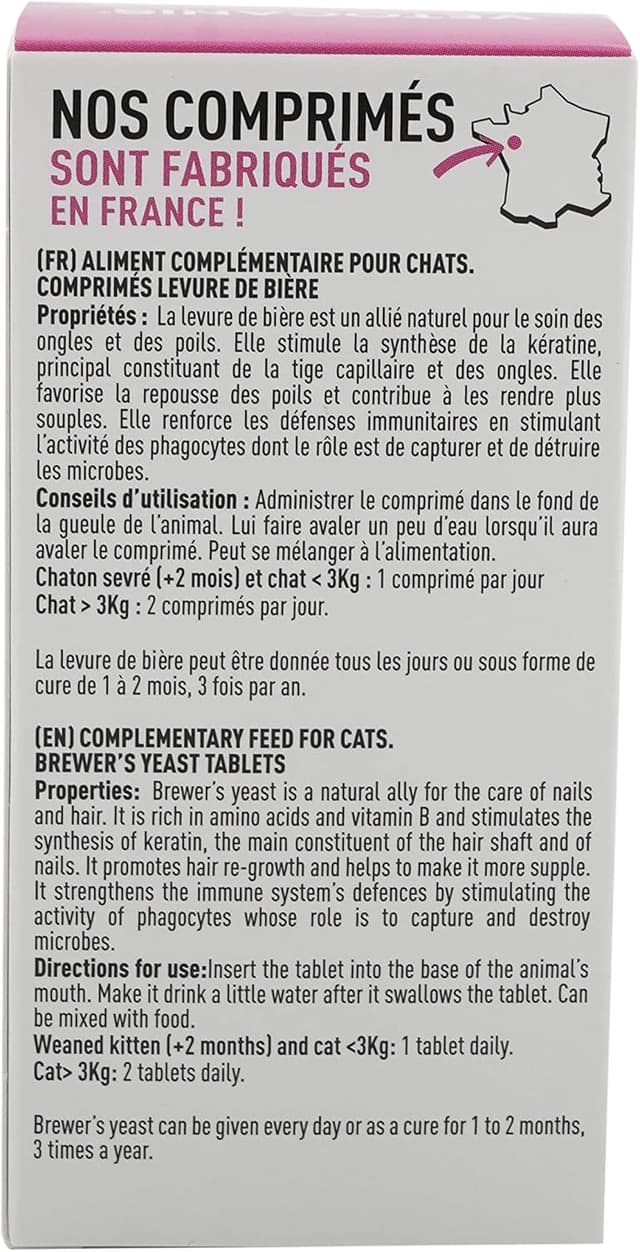 Thumbnail 3 de Vetocanis Levure de Bière Chat 60 comprimés