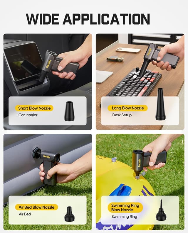 Thumbnail 5 de Fanttik B10 Pro Max 28.8Wh Electric Duster