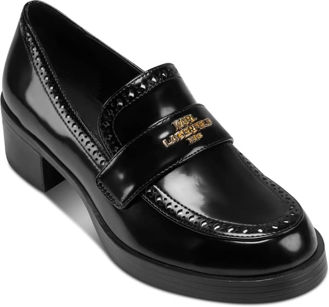 Detalle de Karl Lagerfeld Cenalla Platform Loafer with Logo finishes ðŸ‘