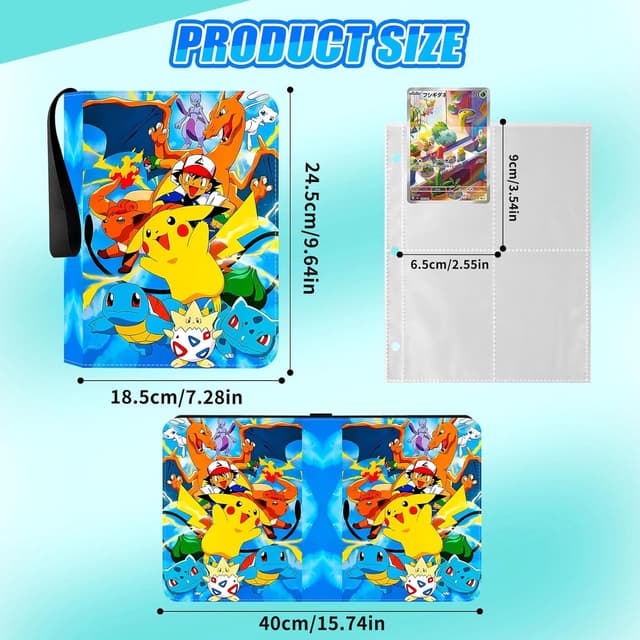 Thumbnail 1 de Karten Sammelalbum 400 Kartenkapazität