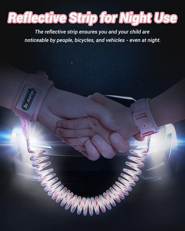 Thumbnail 4 de Dr.meter 2 guinzagli per bambini 360° 🔒📎