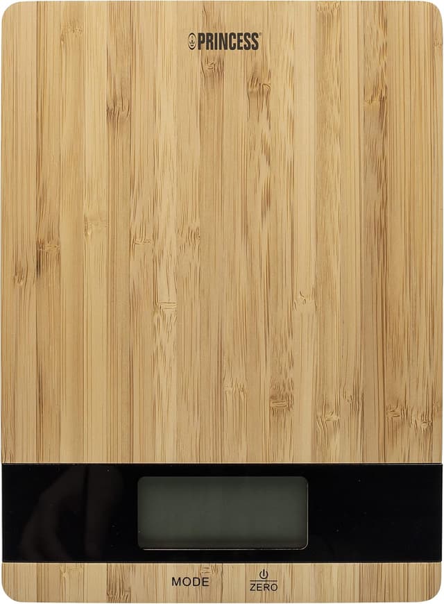 Detalle de Princess 492944 Báscula de Cocina Pure 🥗, 5 kg, Pantalla LCD