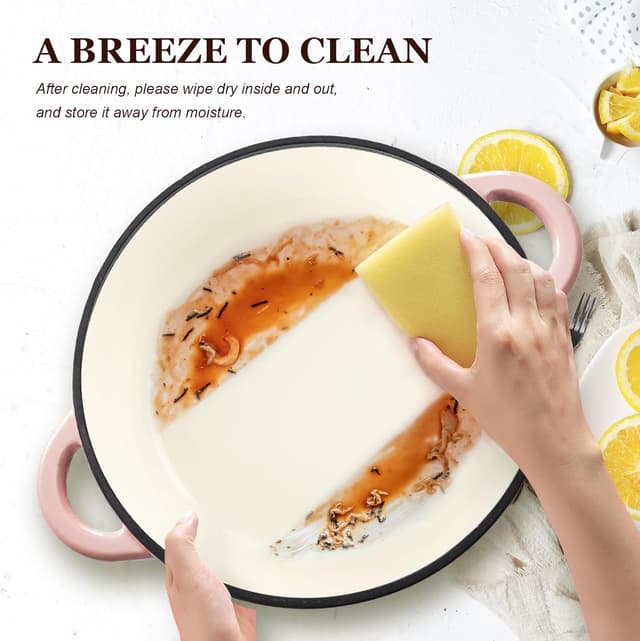 Thumbnail 4 de Overmont 5.5 QT Dutch Oven cast iron 🍲