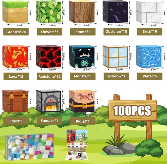 Thumbnail 5 de MAGFORMERS 100pcs - Bloques Magnéticos Creativos para Niños 🧩