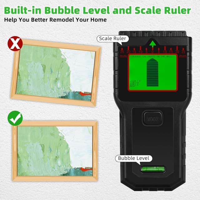 Thumbnail 4 de Aquota Stud Finder Wall Scanner 8 in 1