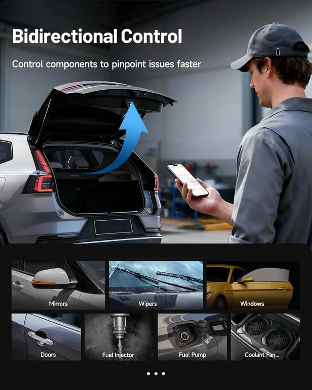 Detalle 2 de TOPDON TopScan Pro OBD2 Scanner 13+ Resets