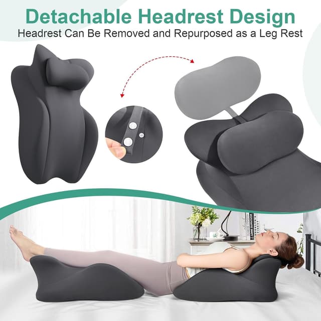 Detalle de JOVELL Cuscino a cuneo Memory Foam 58x38 cm